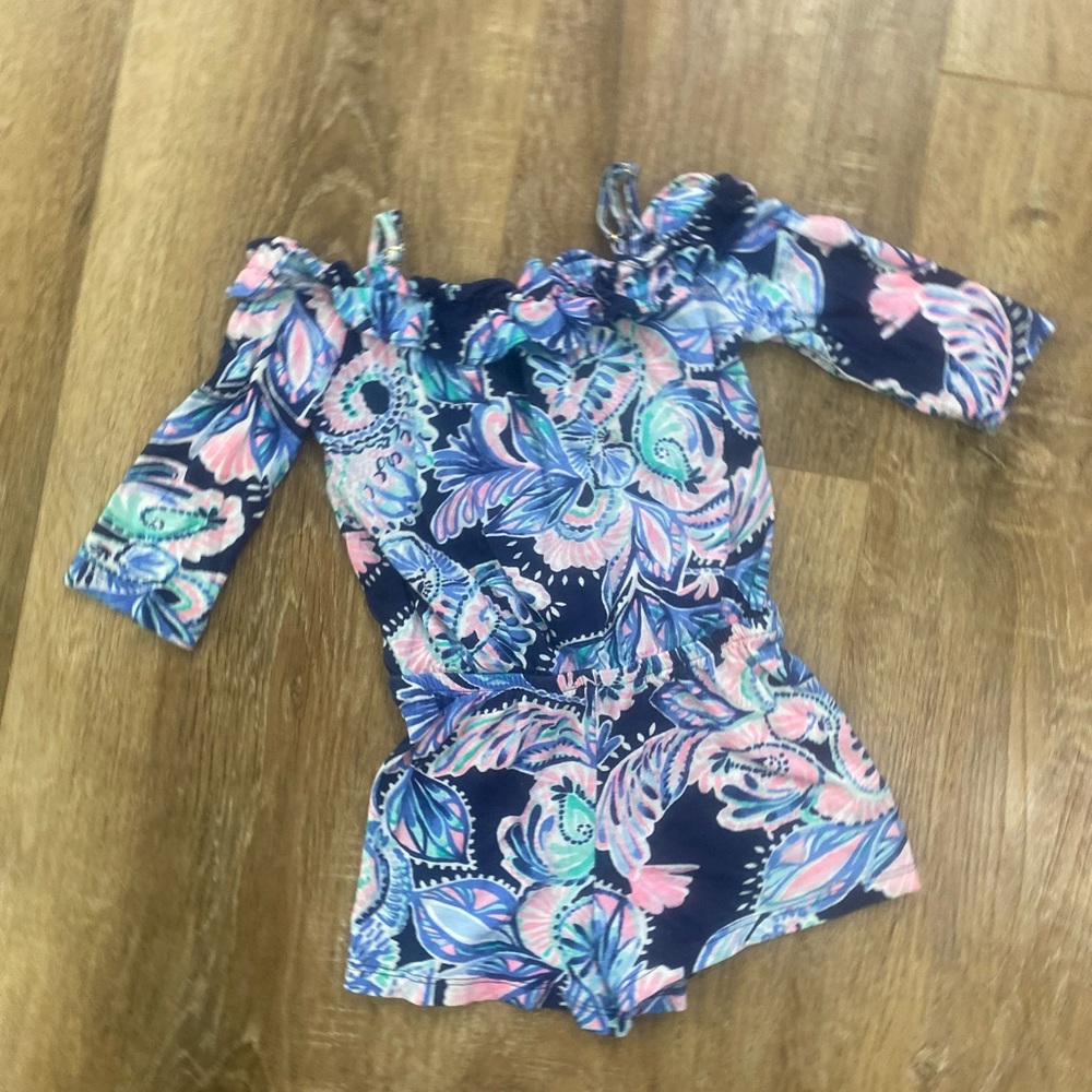 Lilly Pulitzer Floral Romper